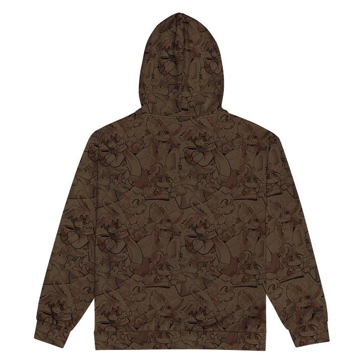 doodle page all-over-print hoodie product image (2)