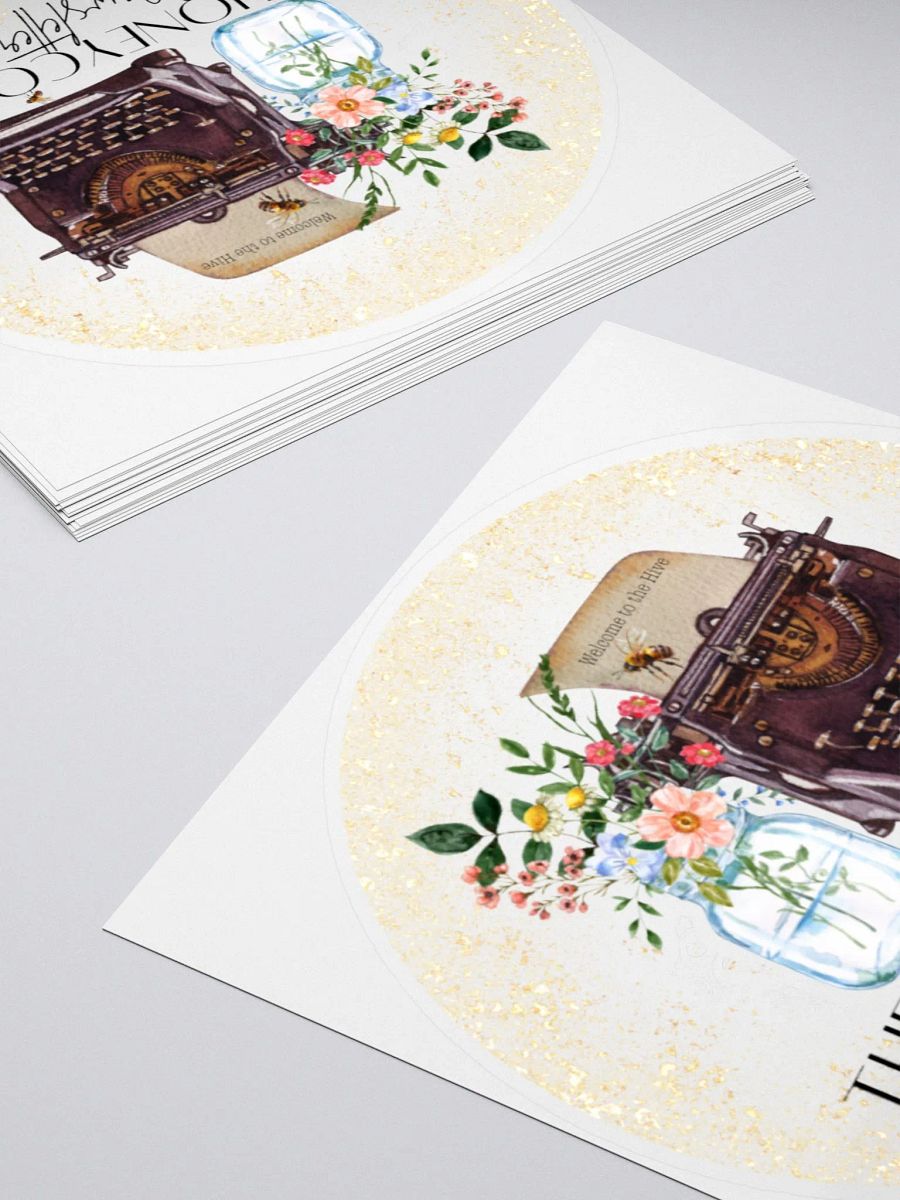 The HoneyCombs Hive Newsletter Sticker product image (4)
