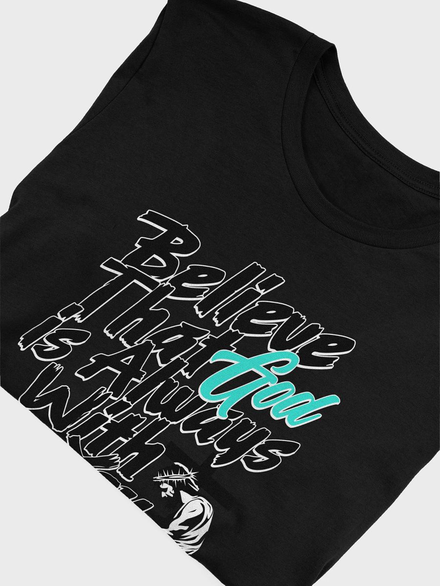God Is Always With You T-Shirt (Blue) product image (10)