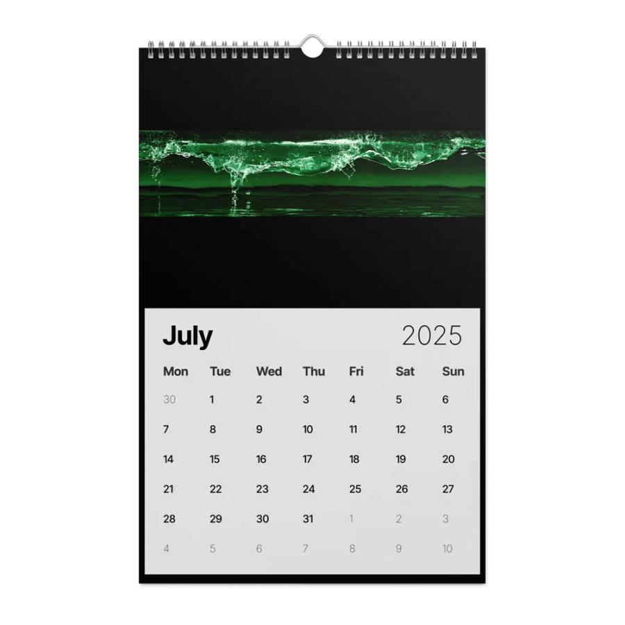 Waves 2025 Calendar product image (8)