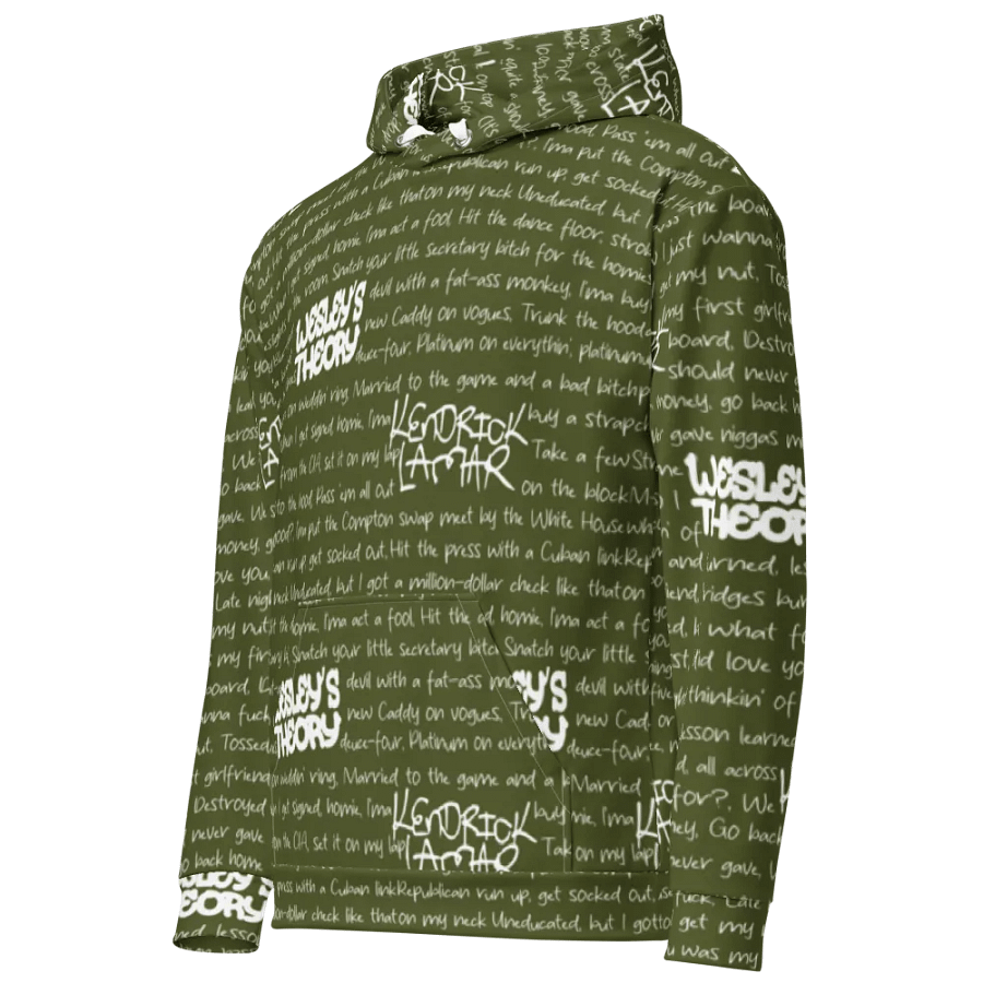 Wesley's Theory - Kendrick Lamar- GREEN - Unisex Hoodie product image (1)