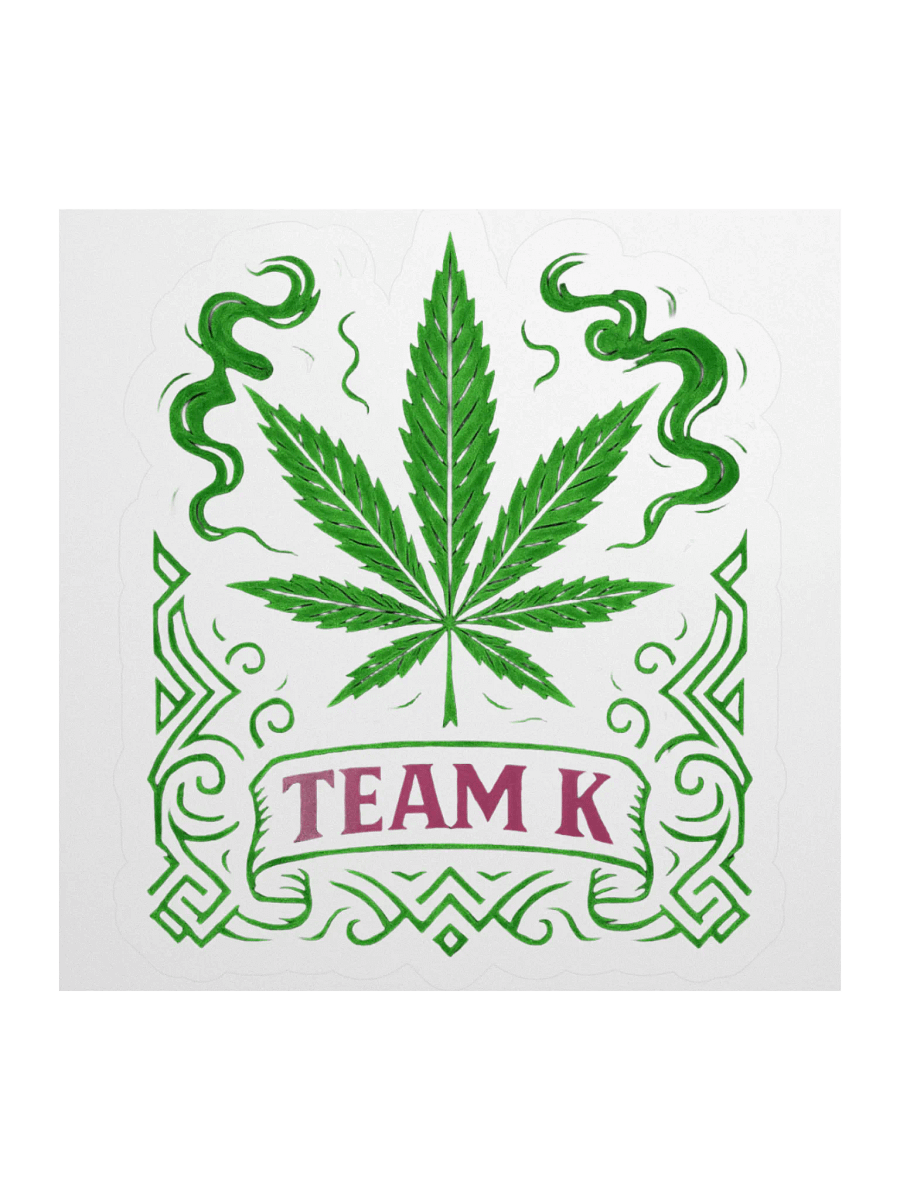 Team K V-7 STICKERS product image (1)