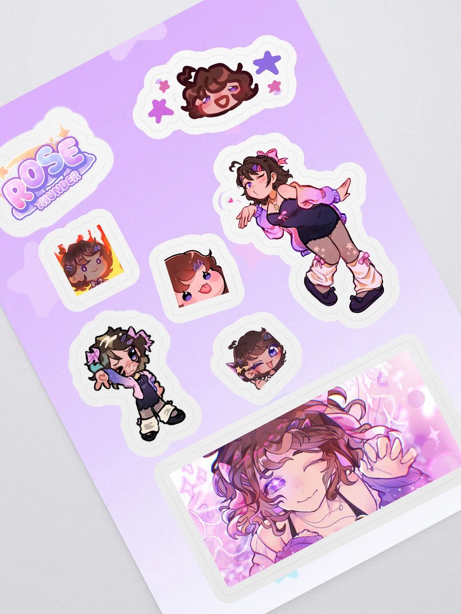 Rose Stickers 💜 product image (6)