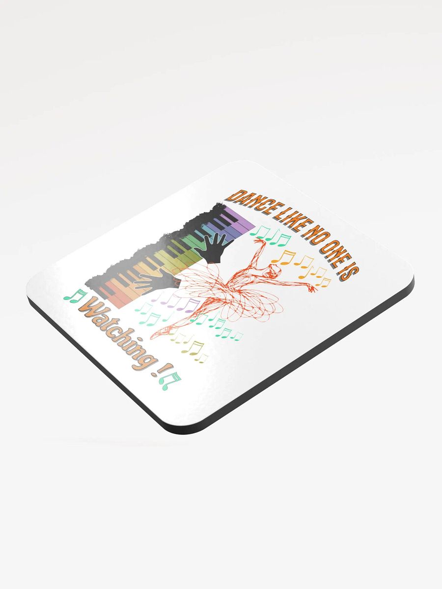 Dance Like No One Is Watching Ballet Vibrant Cork Coaster product image (3)