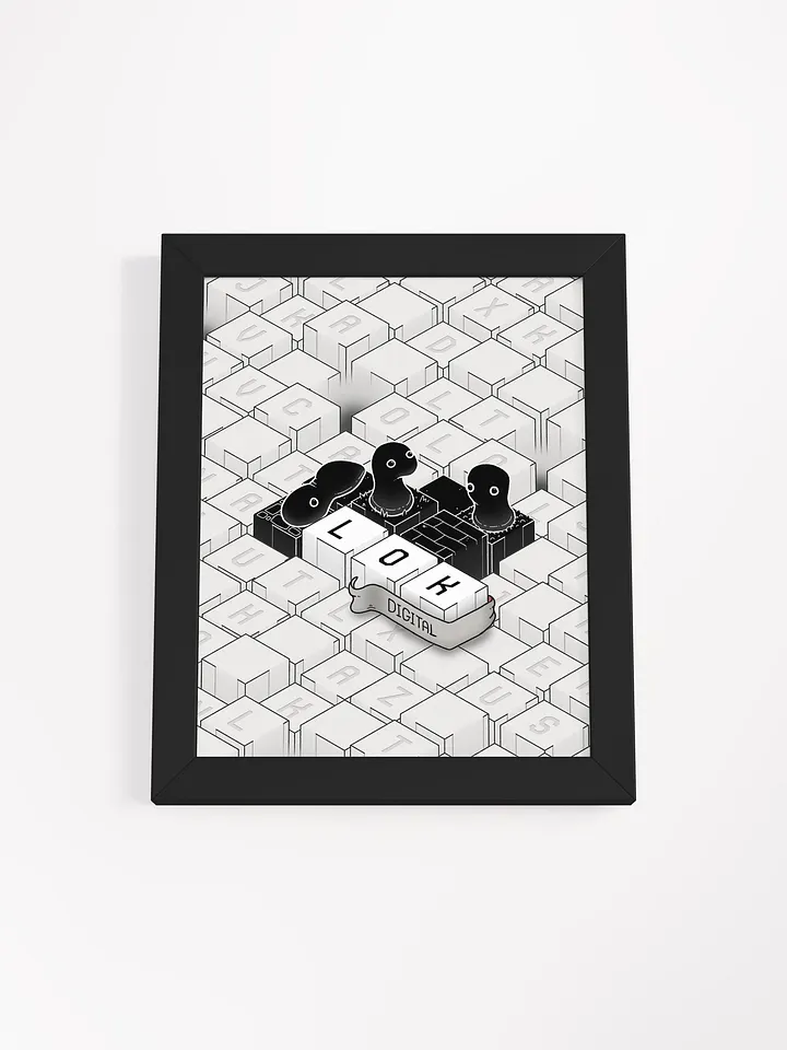 LOK Digital Framed Print product image (2)