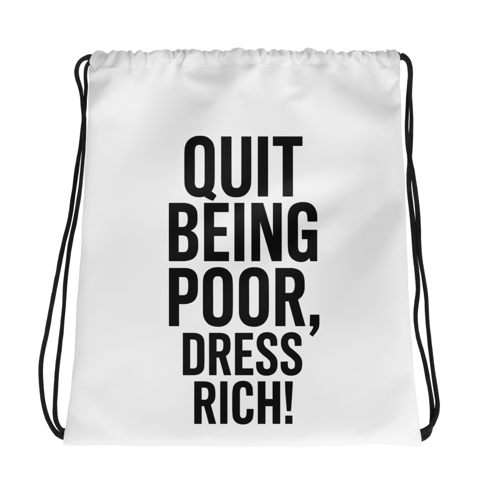 Rich Dressing Drawstring Bag product image (1)