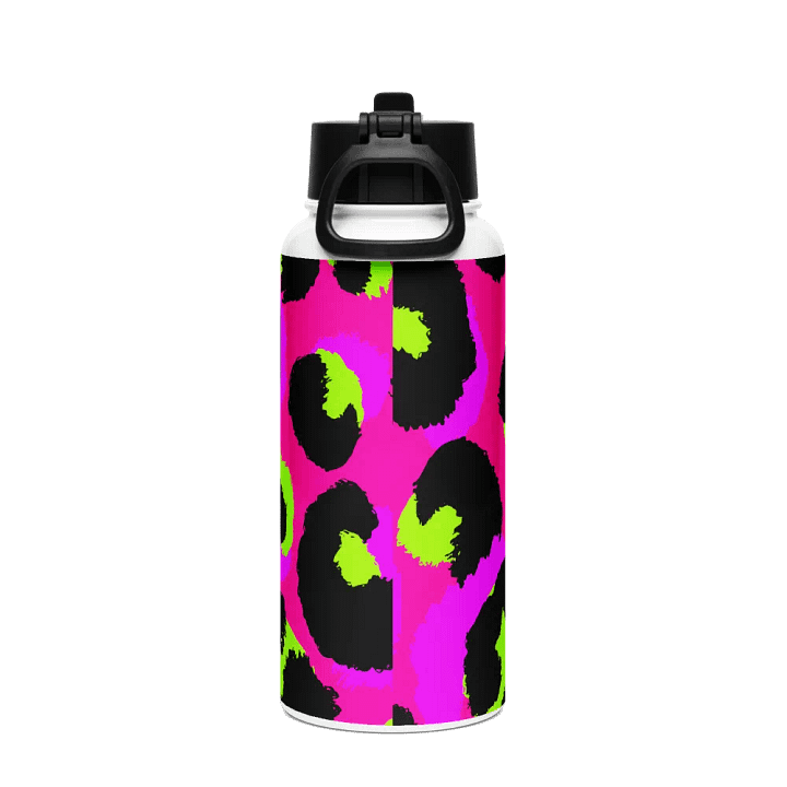 Leopard Print Stainless Steel Water Bottle product image (2)
