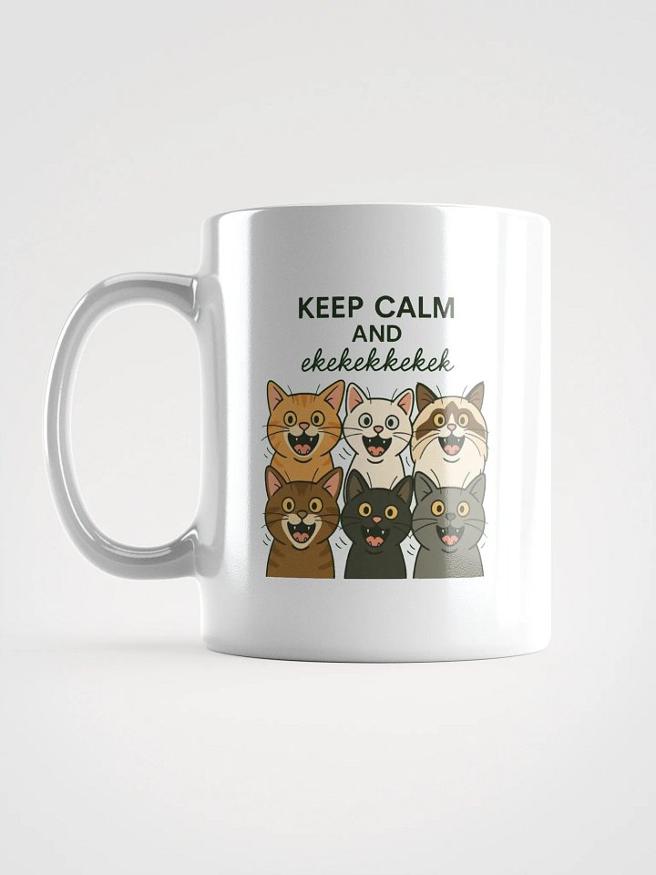 Cats Chattering Mug, no. EKK005 product image (2)