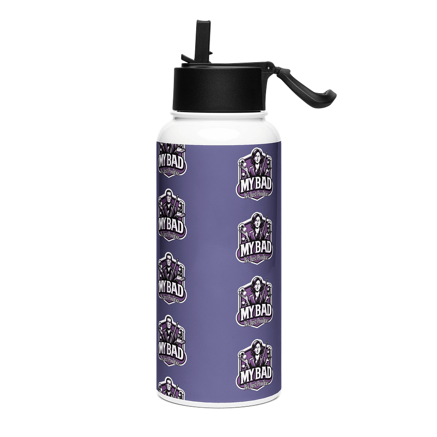 My Bad It's Just Poolitics Stainless Steel Bottle product image (3)