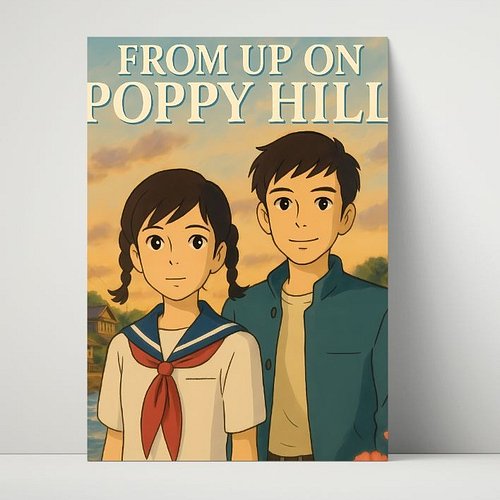 Bring the gentle warmth of From Up On Poppy Hill into your room 🌅✨
Umi and Shun’s timeless charm is captured in this stunning...