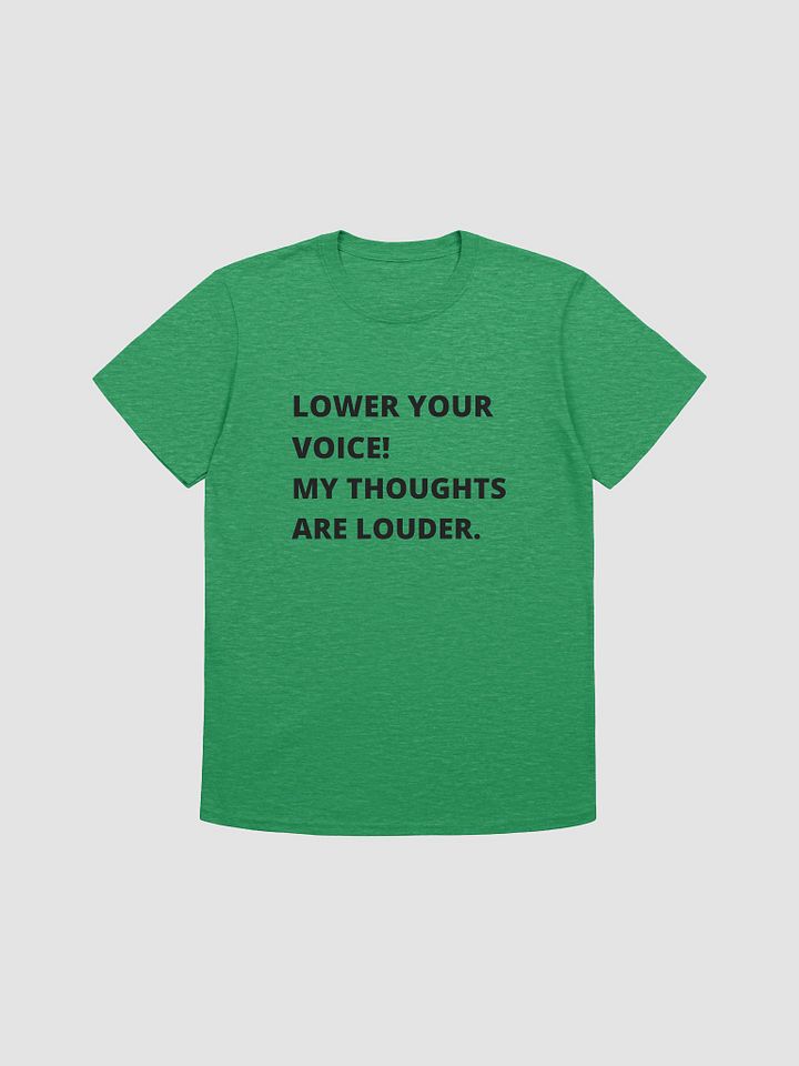Loud Thoughts Unisex Tee product image (2)