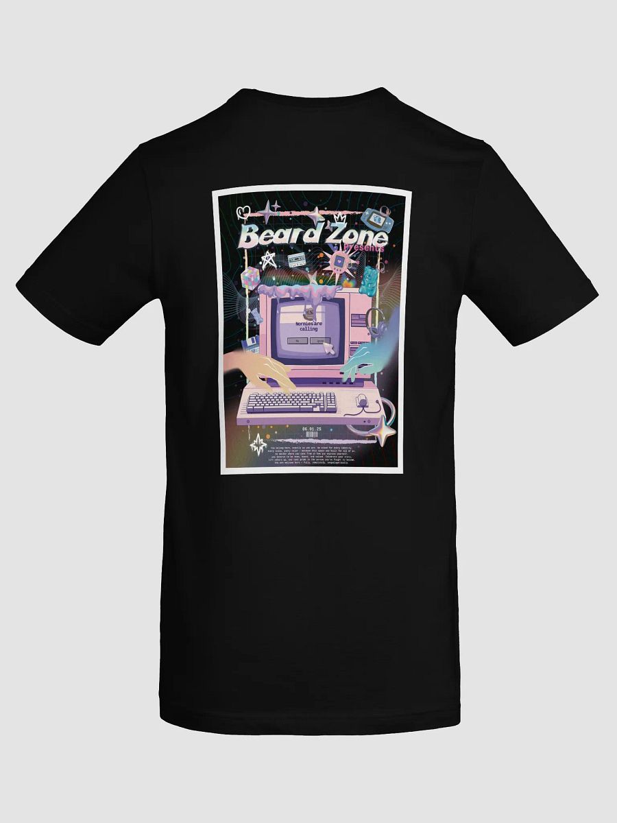 The Beard Zone Bubble Pride Graphic Tee product image (8)