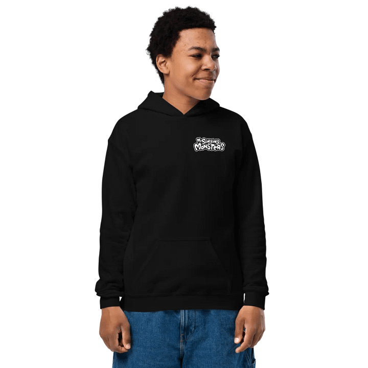 Youth My Singing Monsters Logo (White on Dark) Hoodie product image (2)