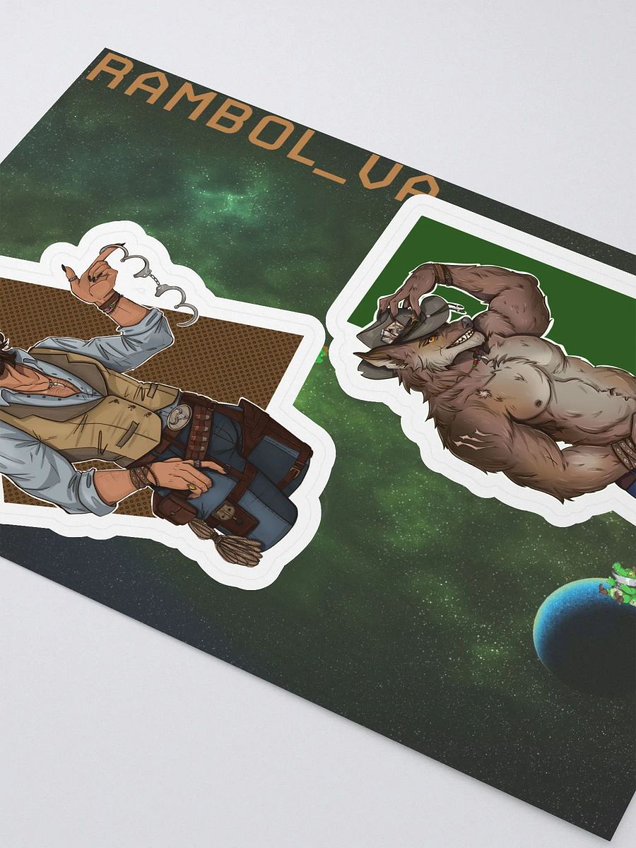 Silas sticker sheet product image (2)