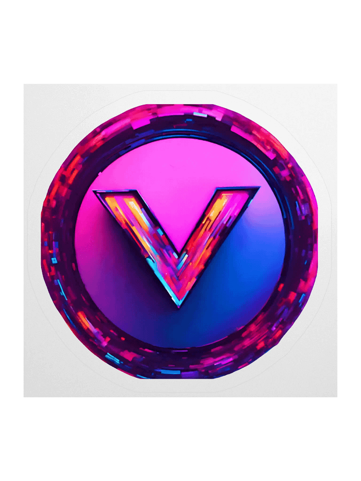 3x3 Inch V Logo Sticker product image (1)