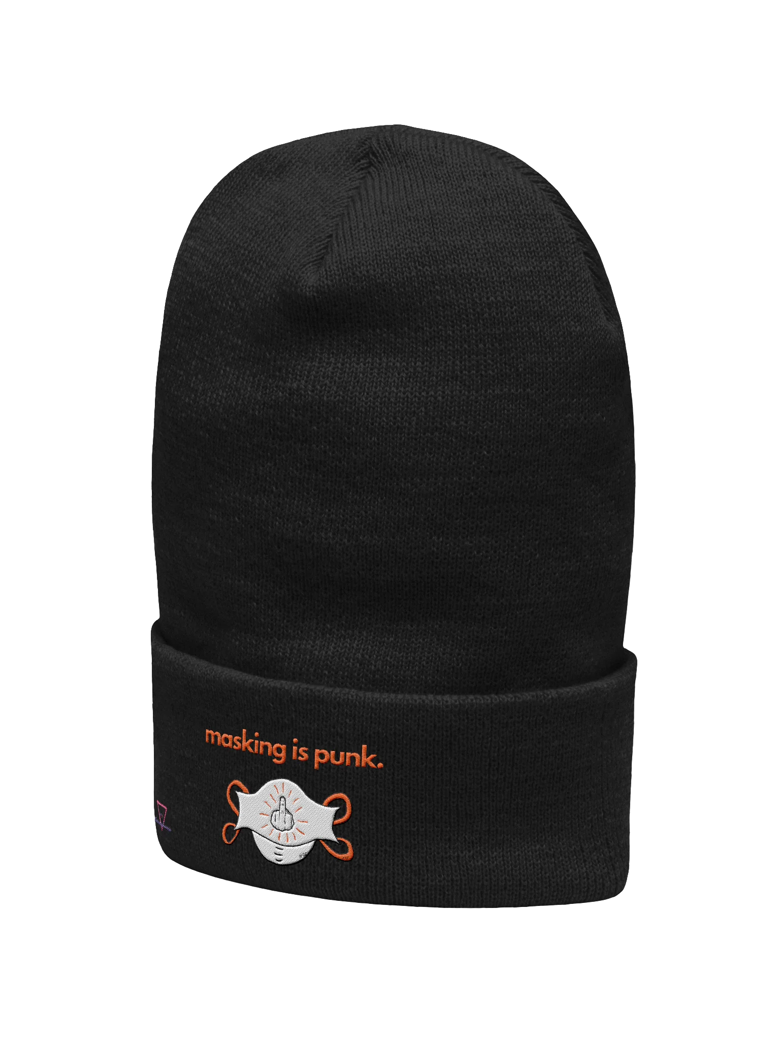 Masking Is Punk beanie product image (2)