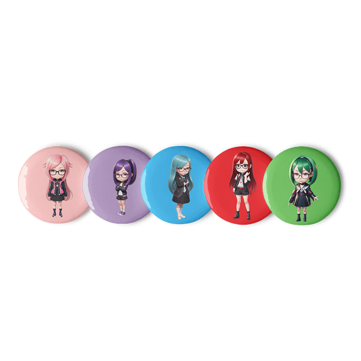 WAIFU K Botton Set product image (1)