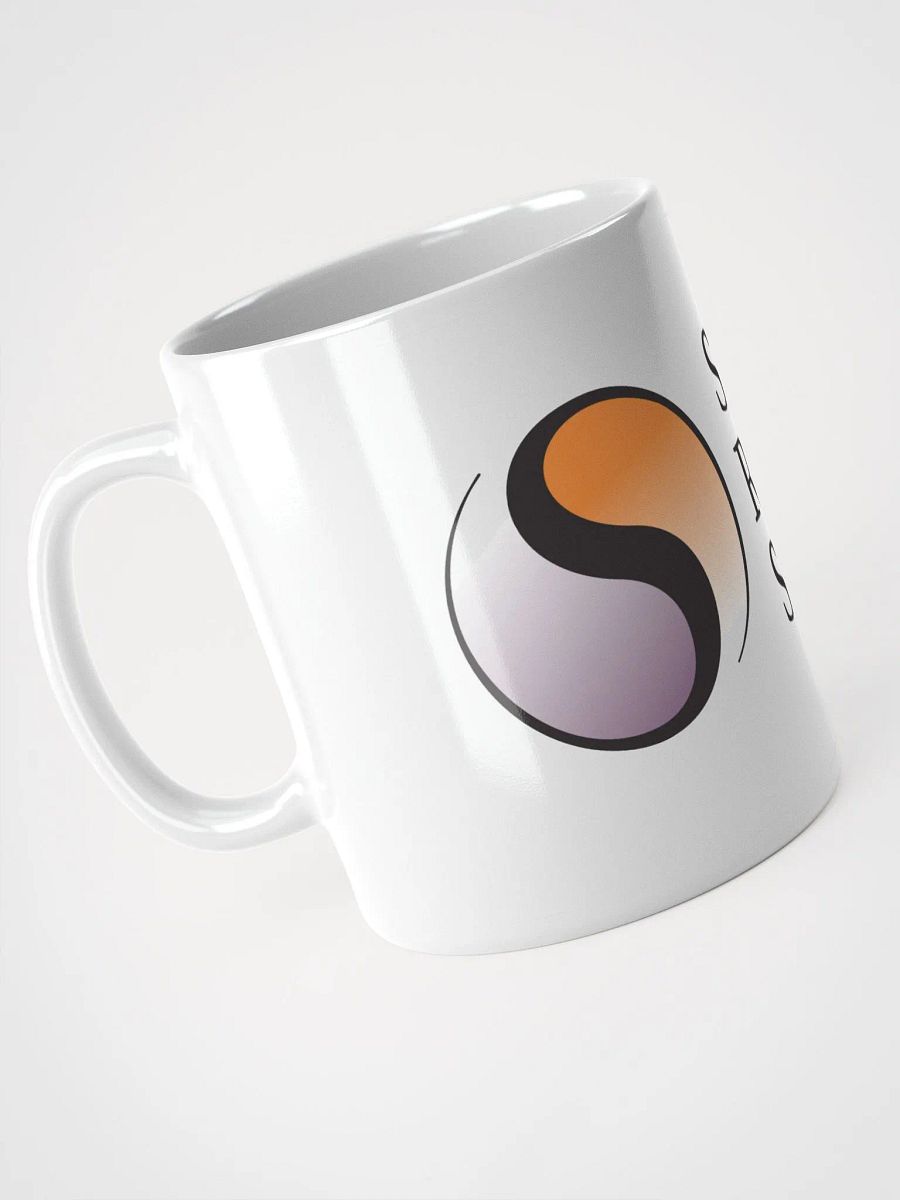 White Coffee Mug - Large Logo product image (3)
