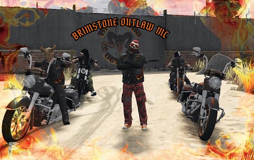 THINK YOU HAVE WHAT IT TAKE TO BE PART OF BRIMSTONE OUTLAW MC?
 
THINK YOU HAVE WHAT IT TAKES TO IMPRESS SKULL AND OTHER MEMB...