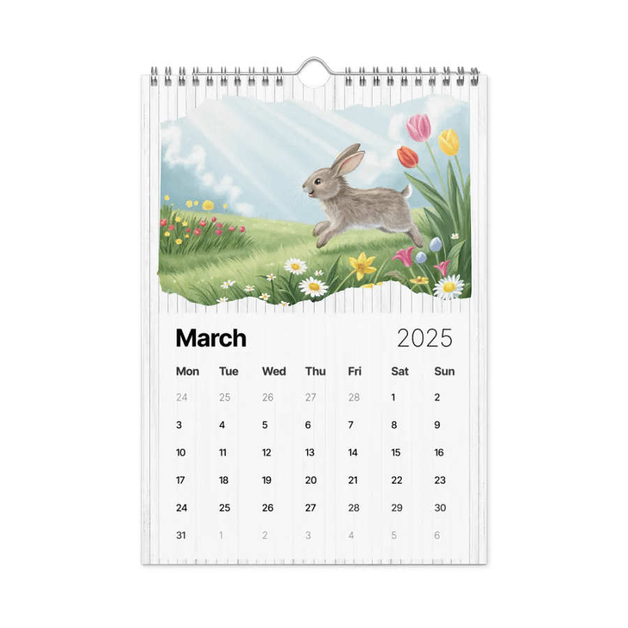 ADORABLE ANIMALS WALL CALENDAR 2025 product image (9)