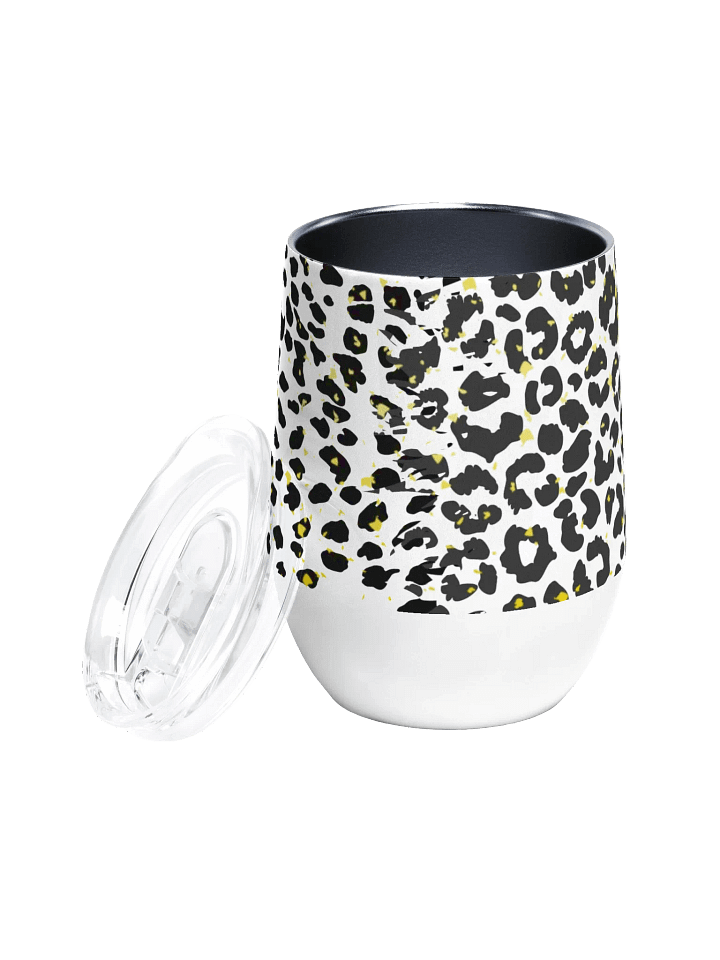 Leopard Print Wine Tumbler gift for wine lovers ladies gents moms dads product image (2)