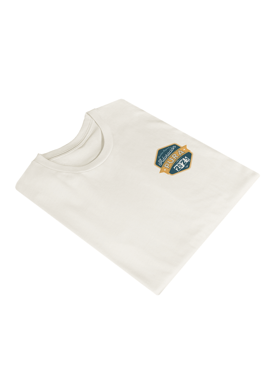 2025 "Adoración Pura" Asamblea Regional Retro Badge T-Shirt product image (4)