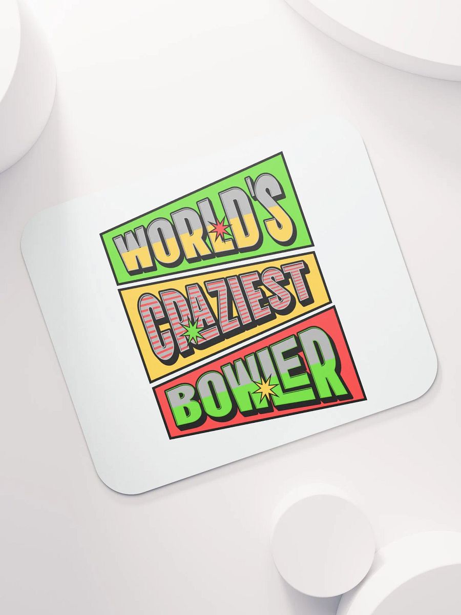 Worlds Craziest Bowler Playful Mouse Pad product image (5)