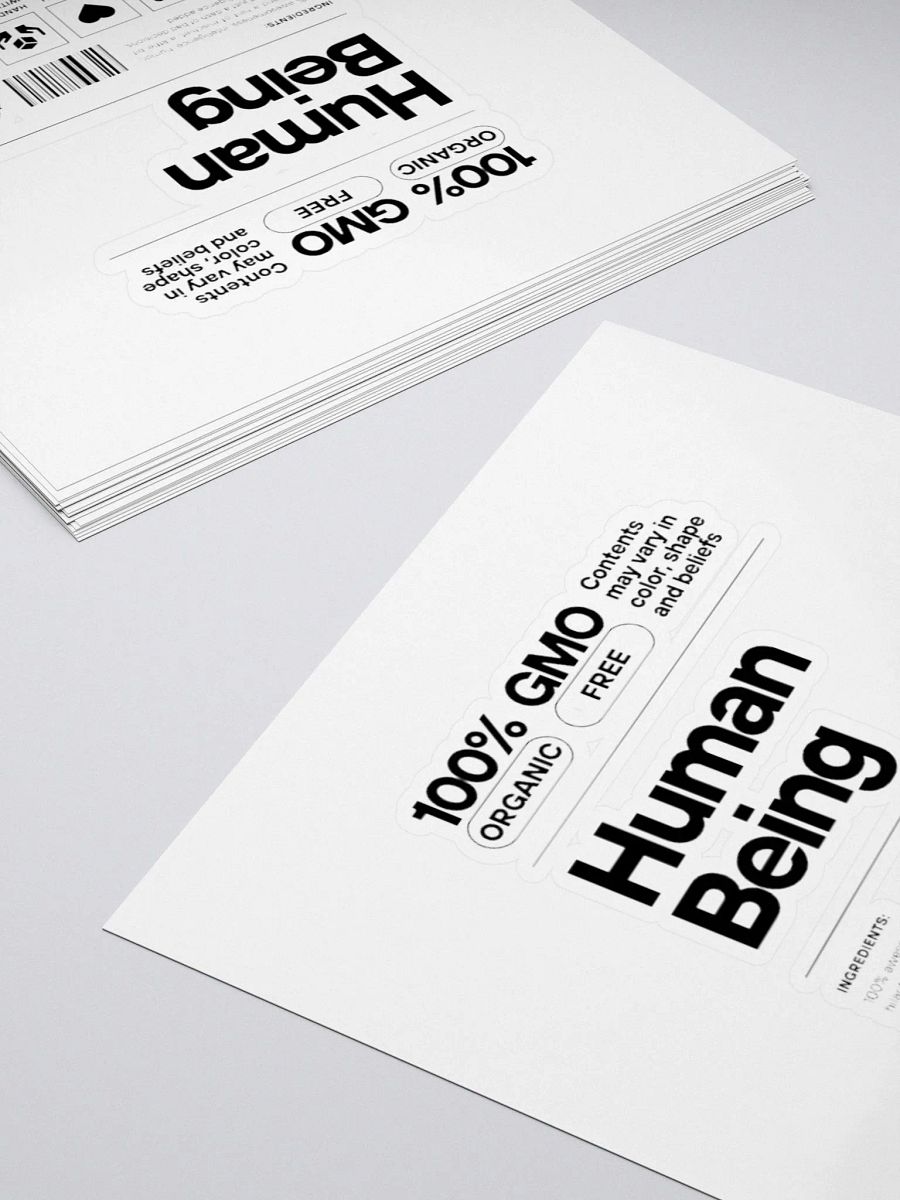 Human Being: Sticker product image (12)