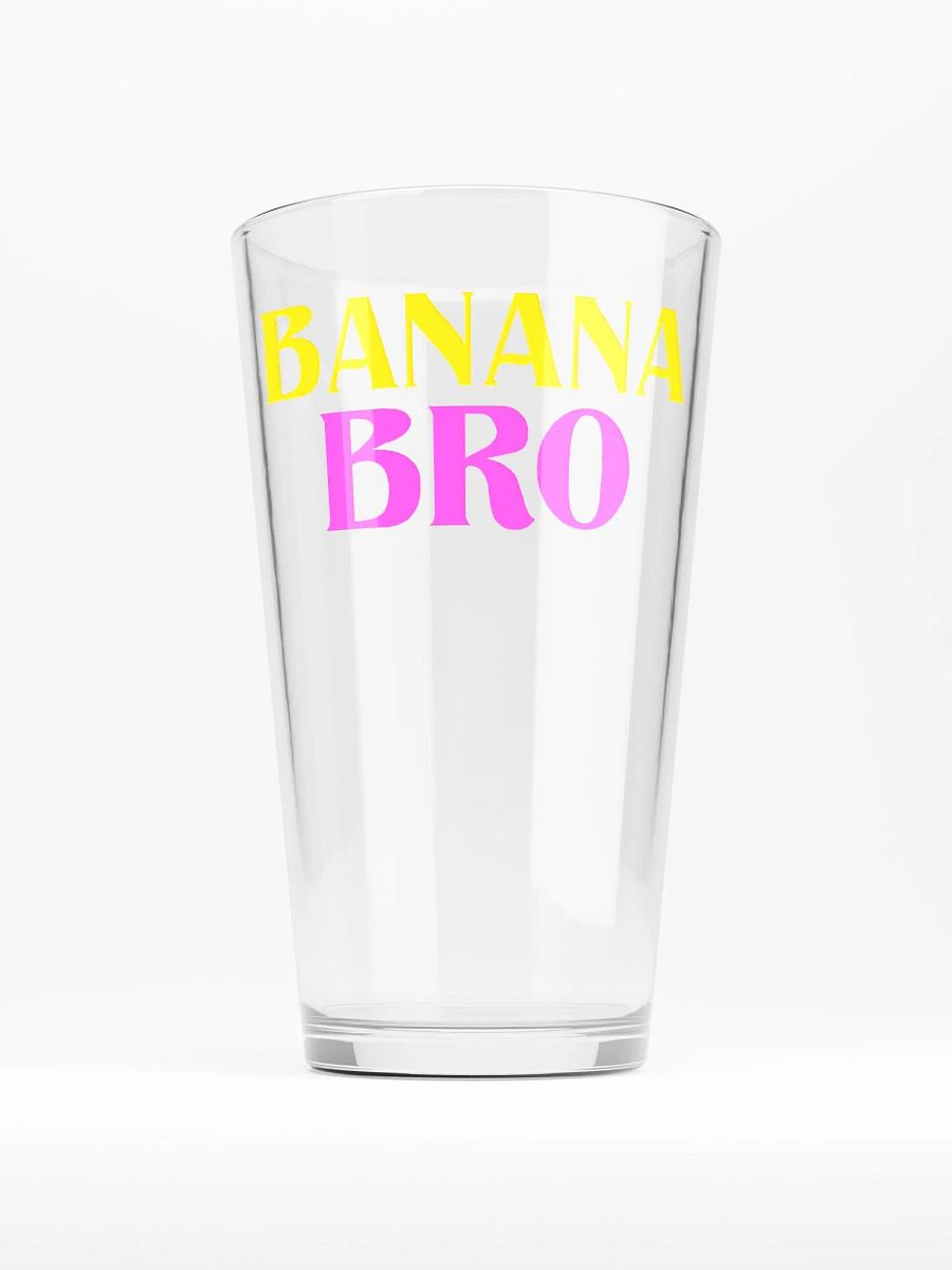 Banana Bro pint glass product image (2)