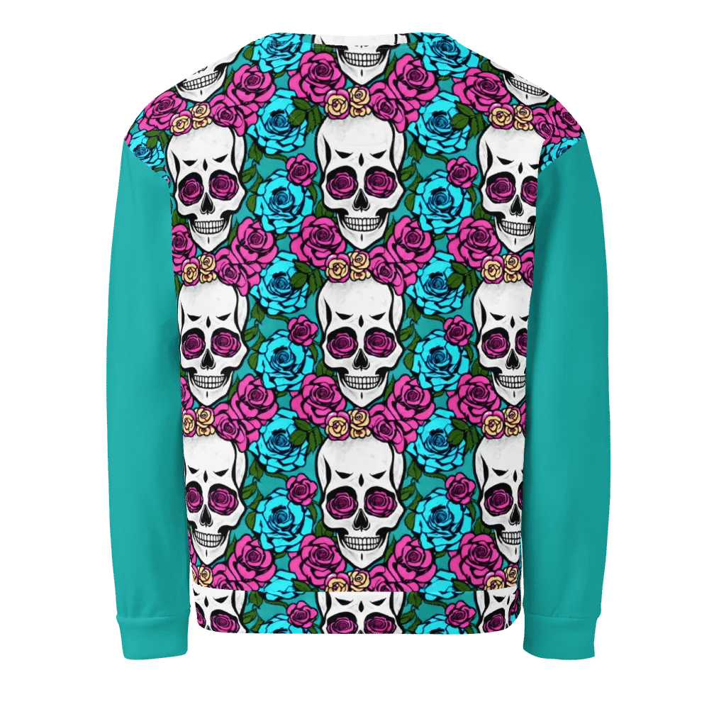 Floral Skull Fiesta Unisex Sweatshirt product image (3)