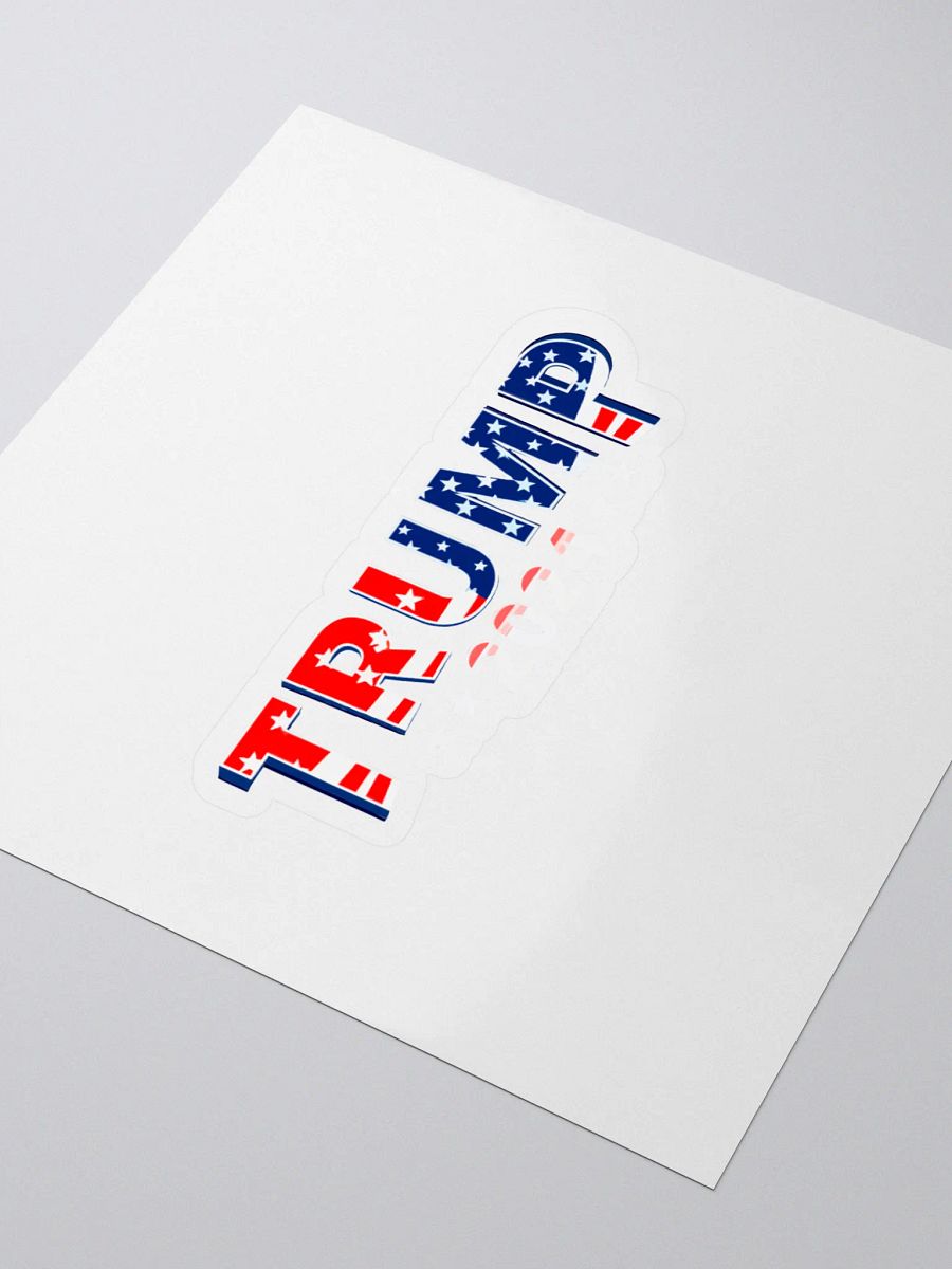 Patriotic Trump 2024 Kiss Cut Stickers product image (3)