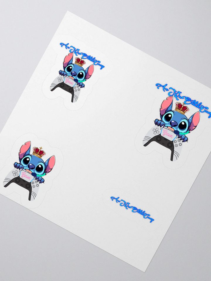 Royal Gamer Stitch Stickers product image (5)