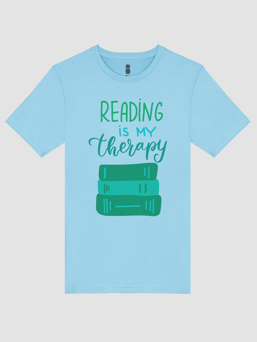 Reading Is My Therapy Unisex T-Shirt product image (47)
