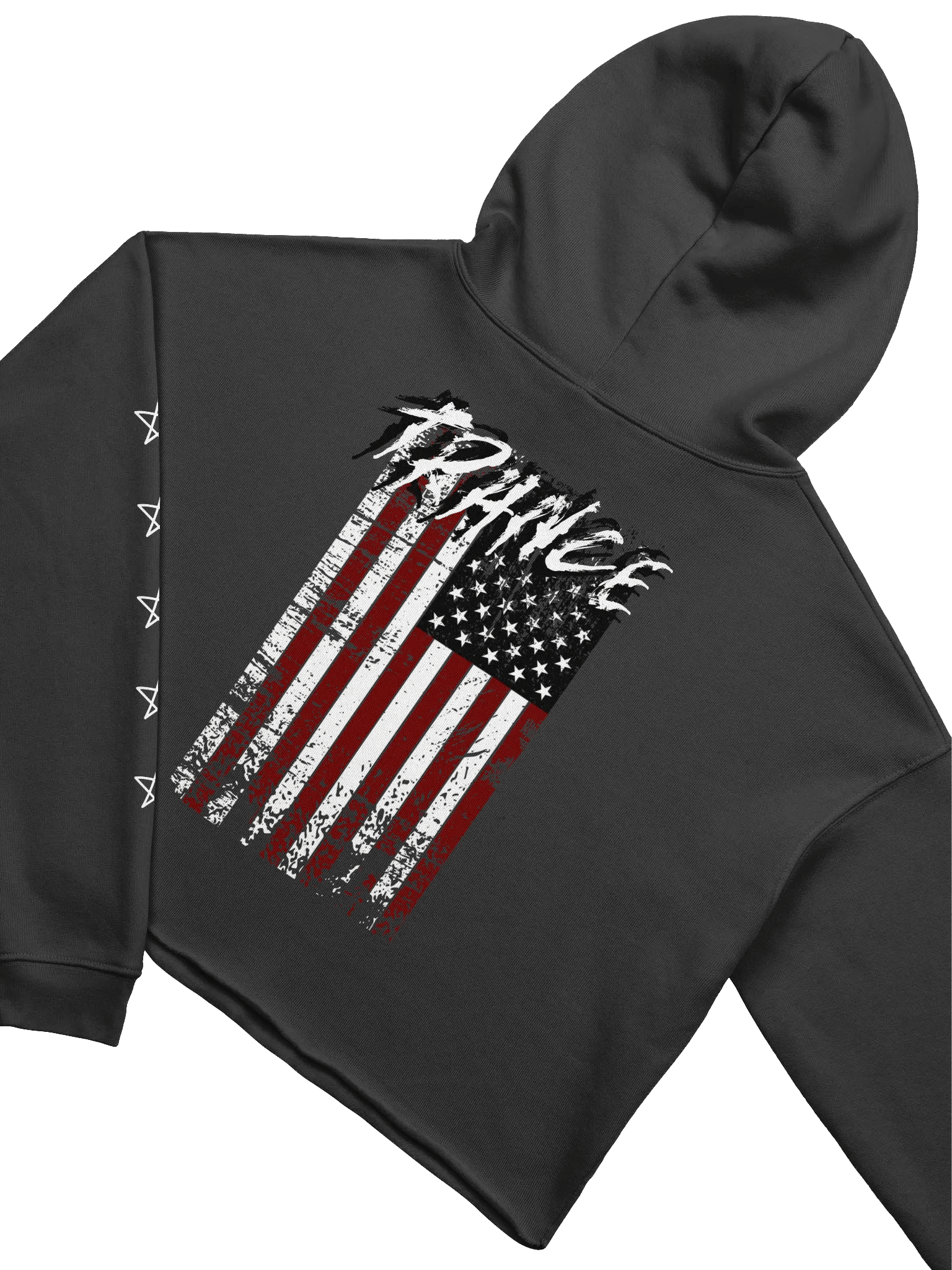 TRANCE Cropped Hoodie product image (4)