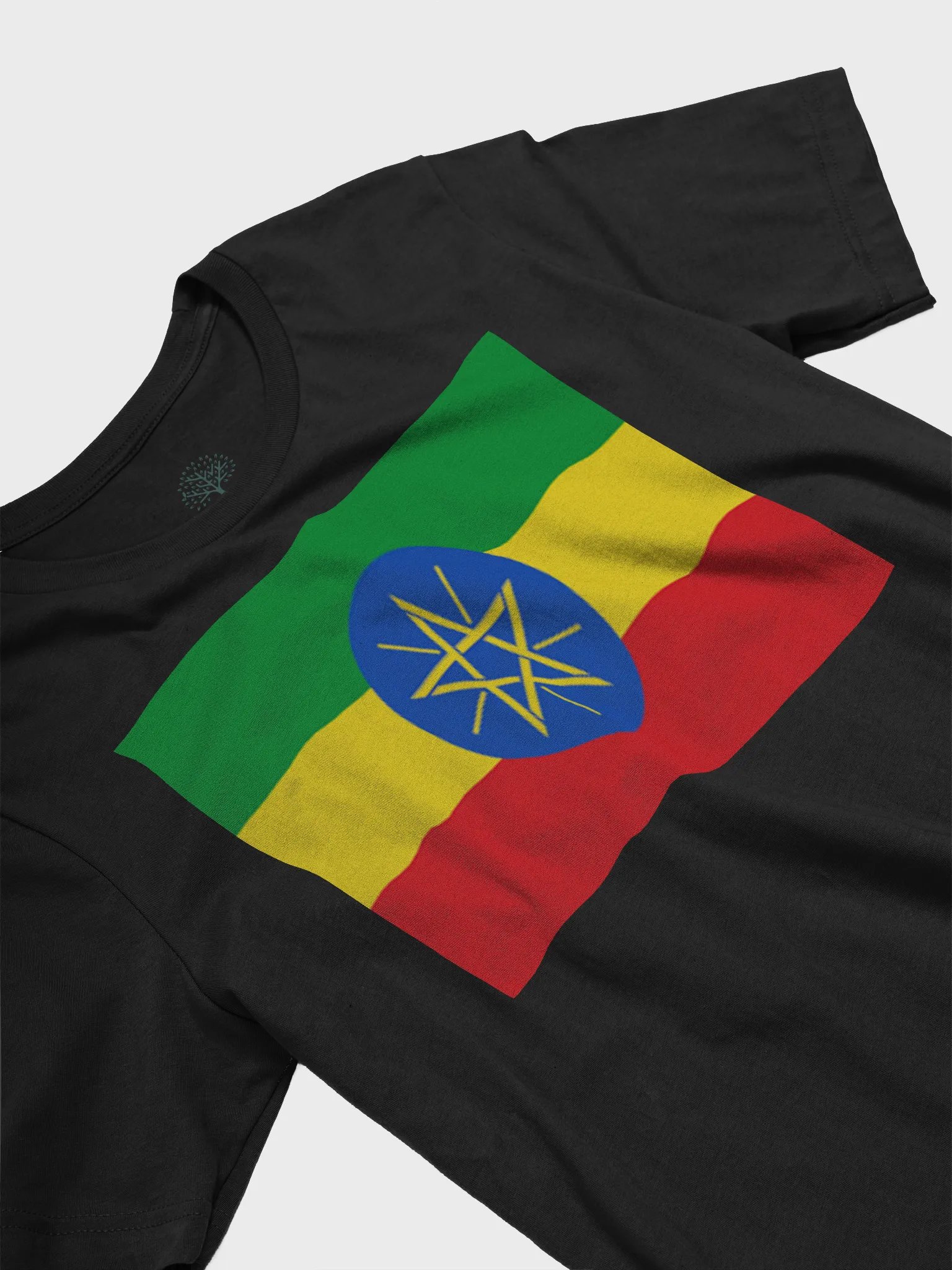 Exclusive Unisex Ethiopia Flag Graphic Tee by Graphic Grove product image (5)