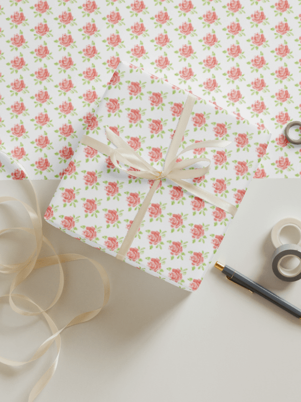 Rose Wrapping Paper product image (1)