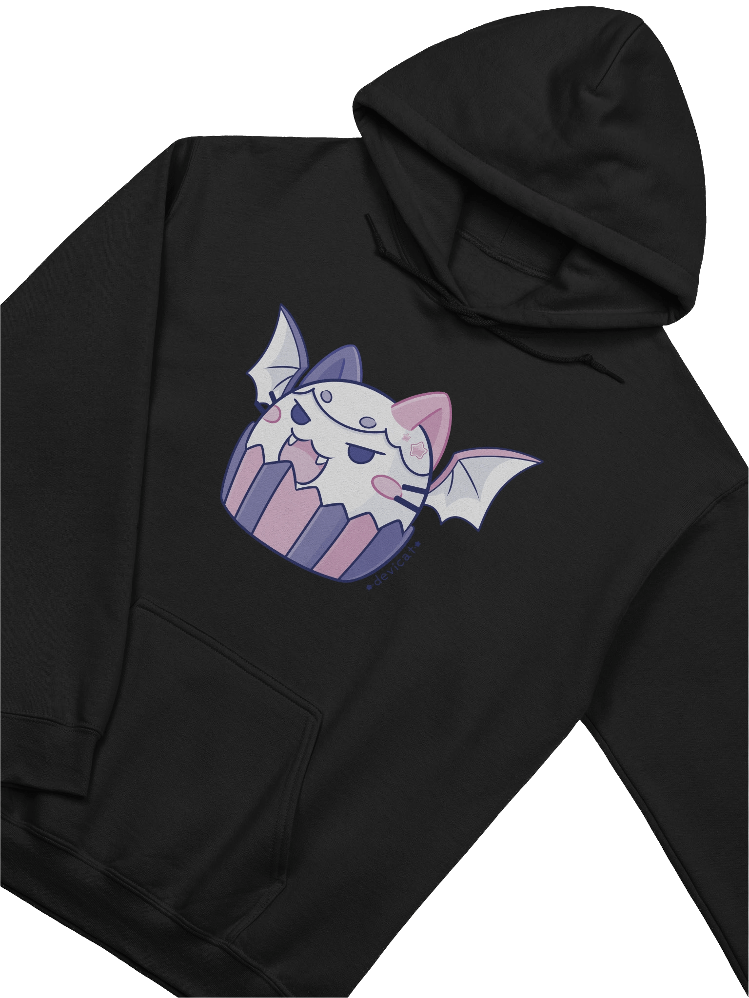 Hoodie • CandiCat Bat Cupcake • 2023 product image (9)
