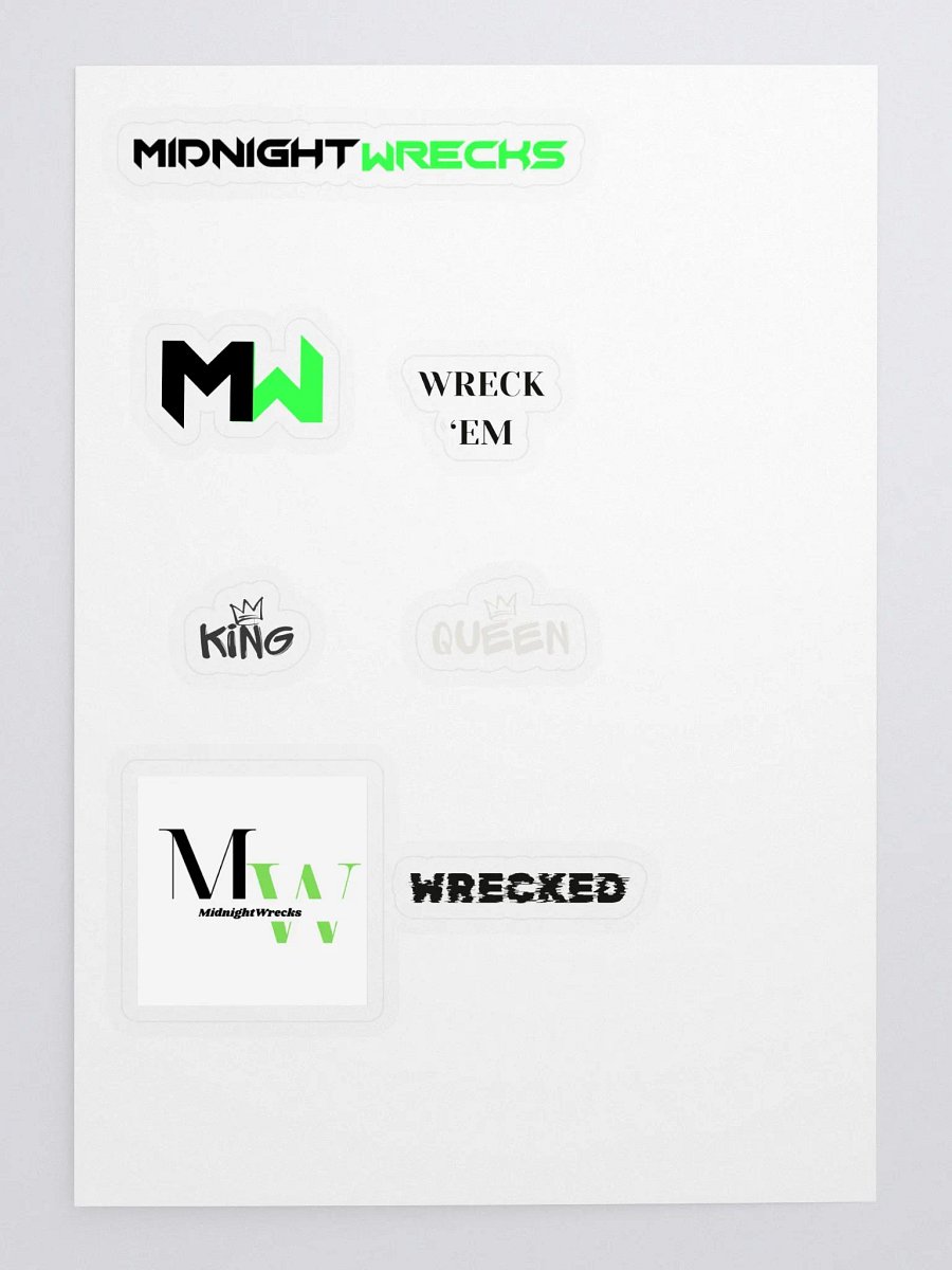 Wrecks Sticker Sheet product image (3)
