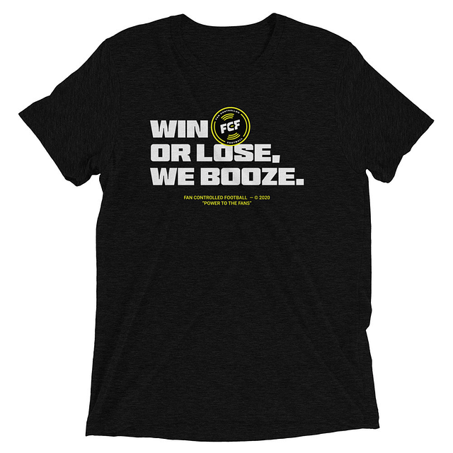 WIN OR LOSE (BLACK OR ORANGE) TEE product image (1)