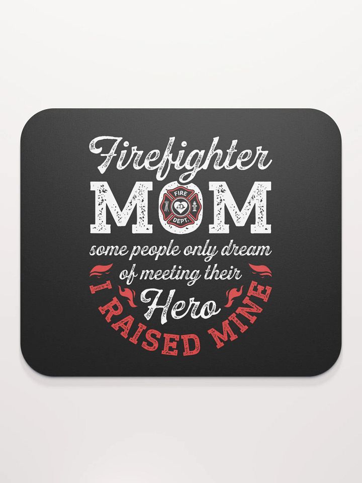 Firefighter Mom - Mouse Pad product image (2)