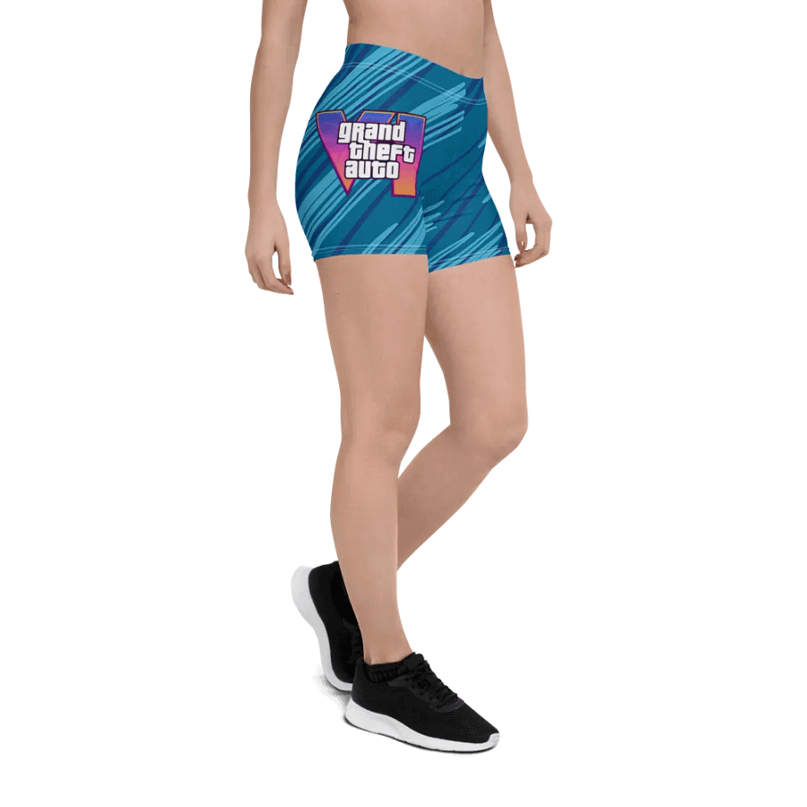 GTA Logo All-Over Print Shorts product image (7)