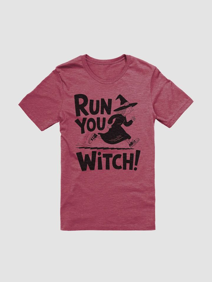 Witchy Run - Motivational Witch Illustration T-Shirt product image (1)