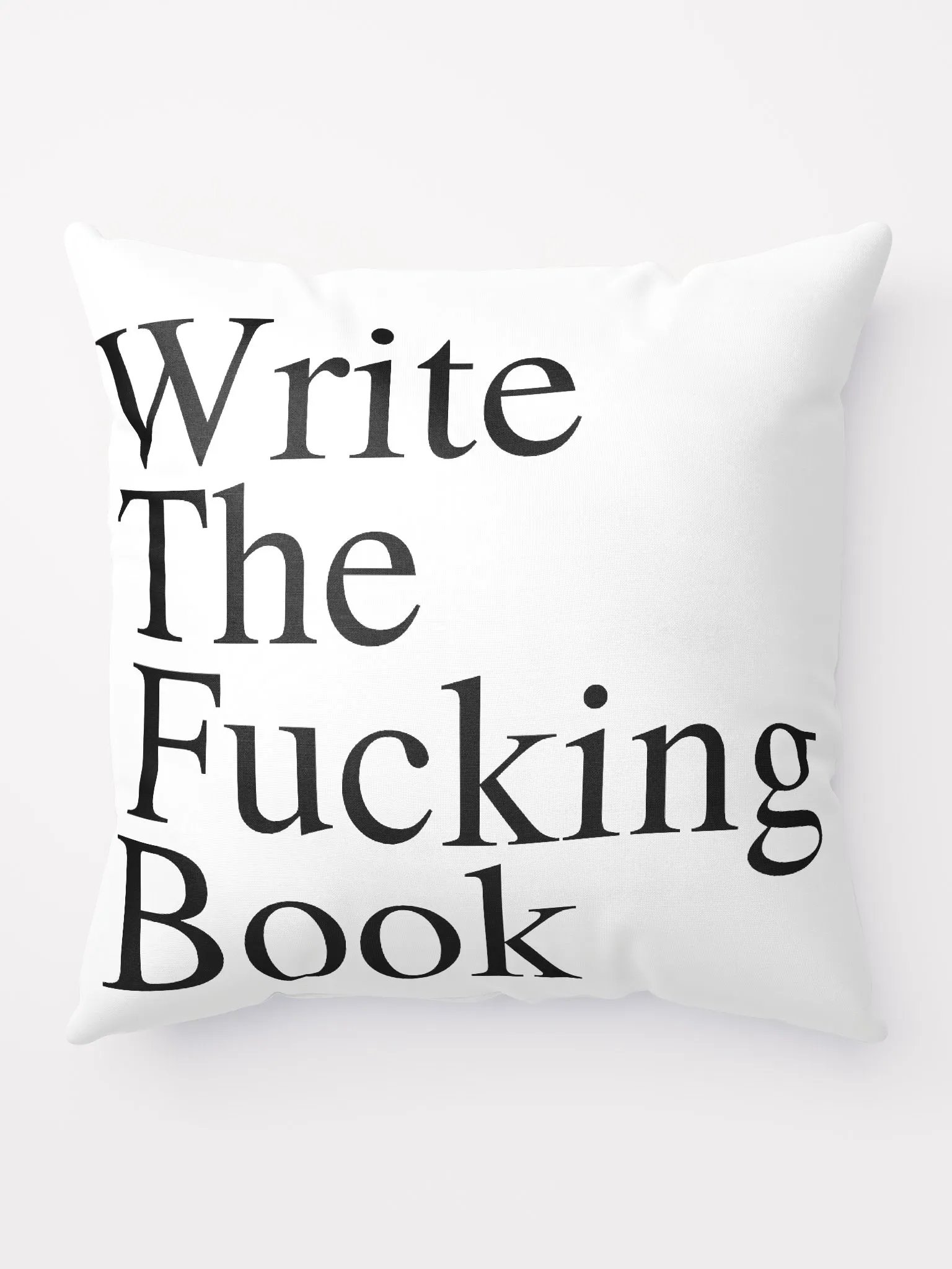 Write the Fucking Book Throw Pillow product image (10)