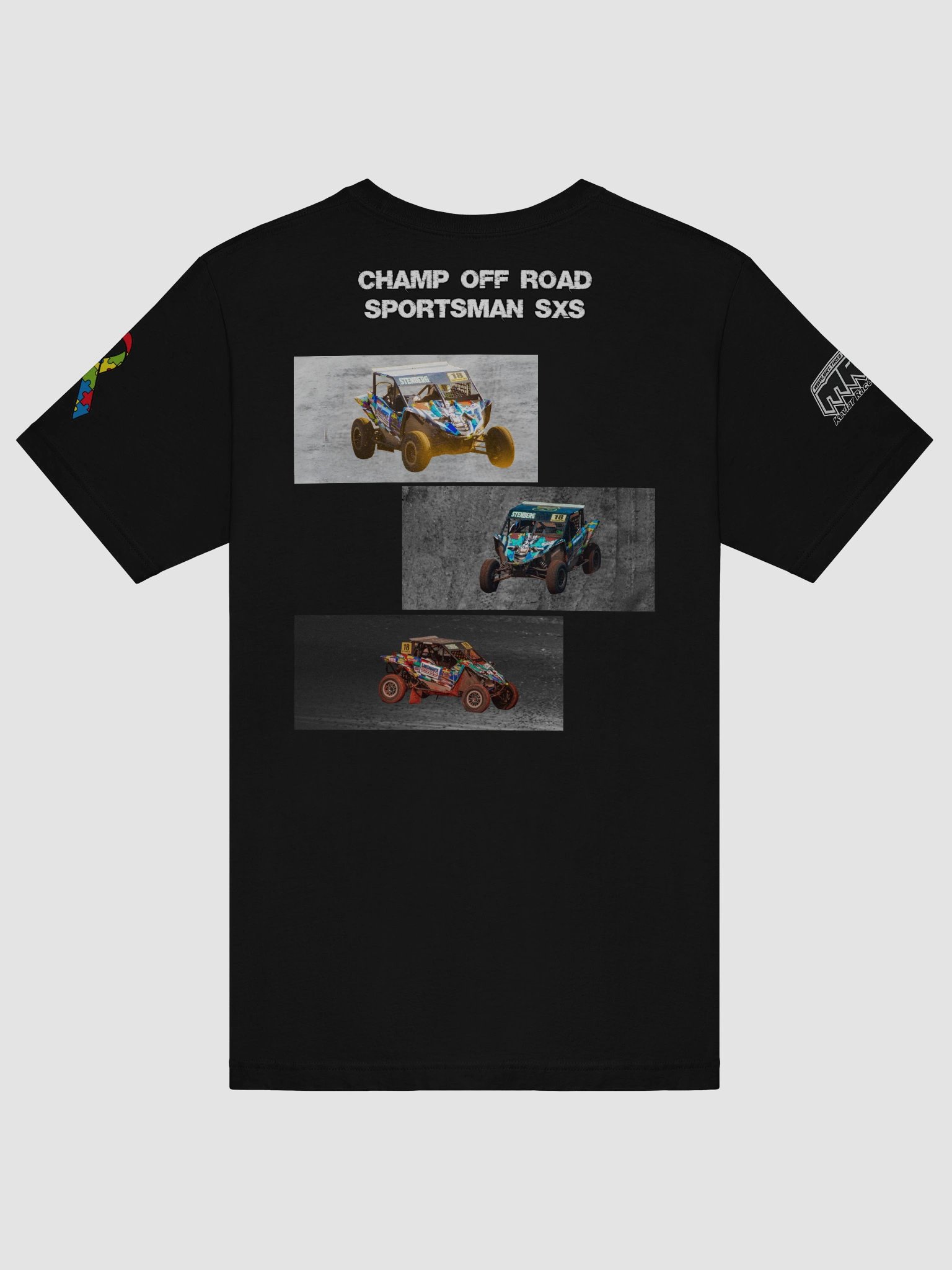 Autism Awarness #18 Racing T-Shirt product image (6)