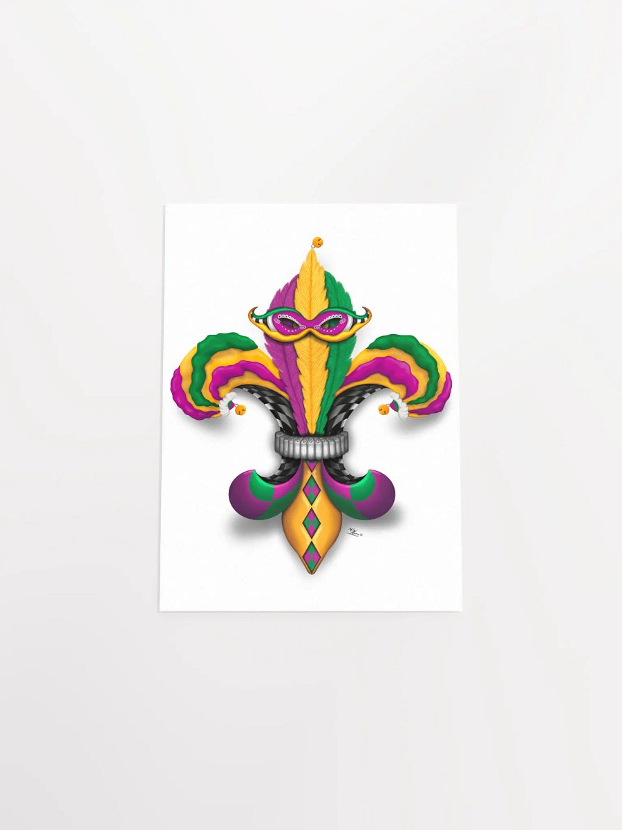 Mardi Gras Fleur-de-Lis Prints product image (4)