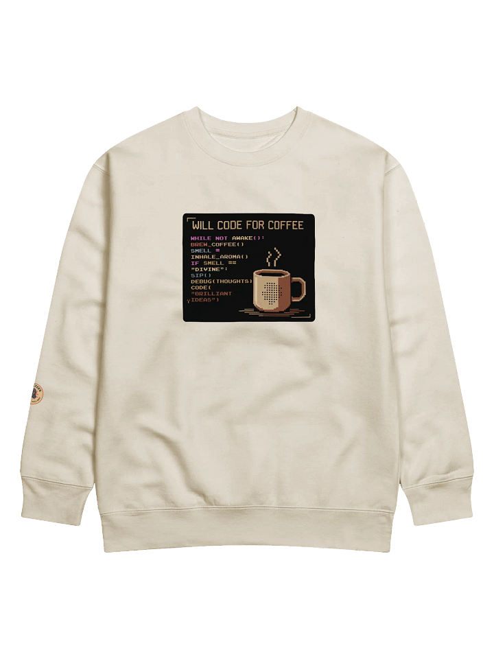 Coffee Compiler Unisex Sweatshirt product image (5)