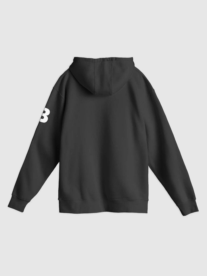 Black By Omega - White | Premium Pullover Hoodie product image (2)