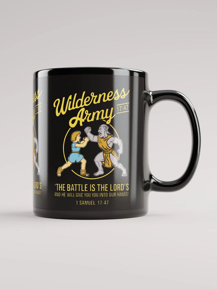 Black Wilderness Army Divine Battle Glossy Mug product image (2)