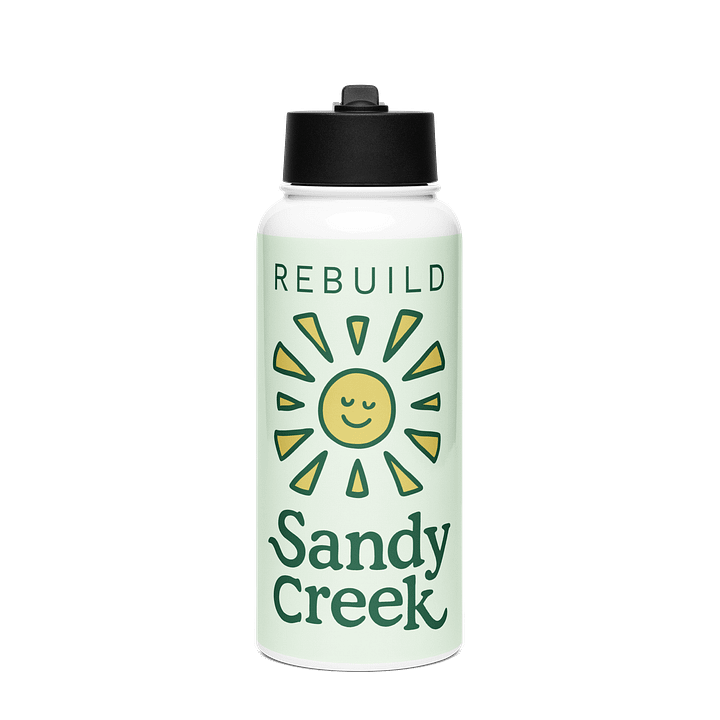 Rebuild Sandy Water Bottle Green product image (1)