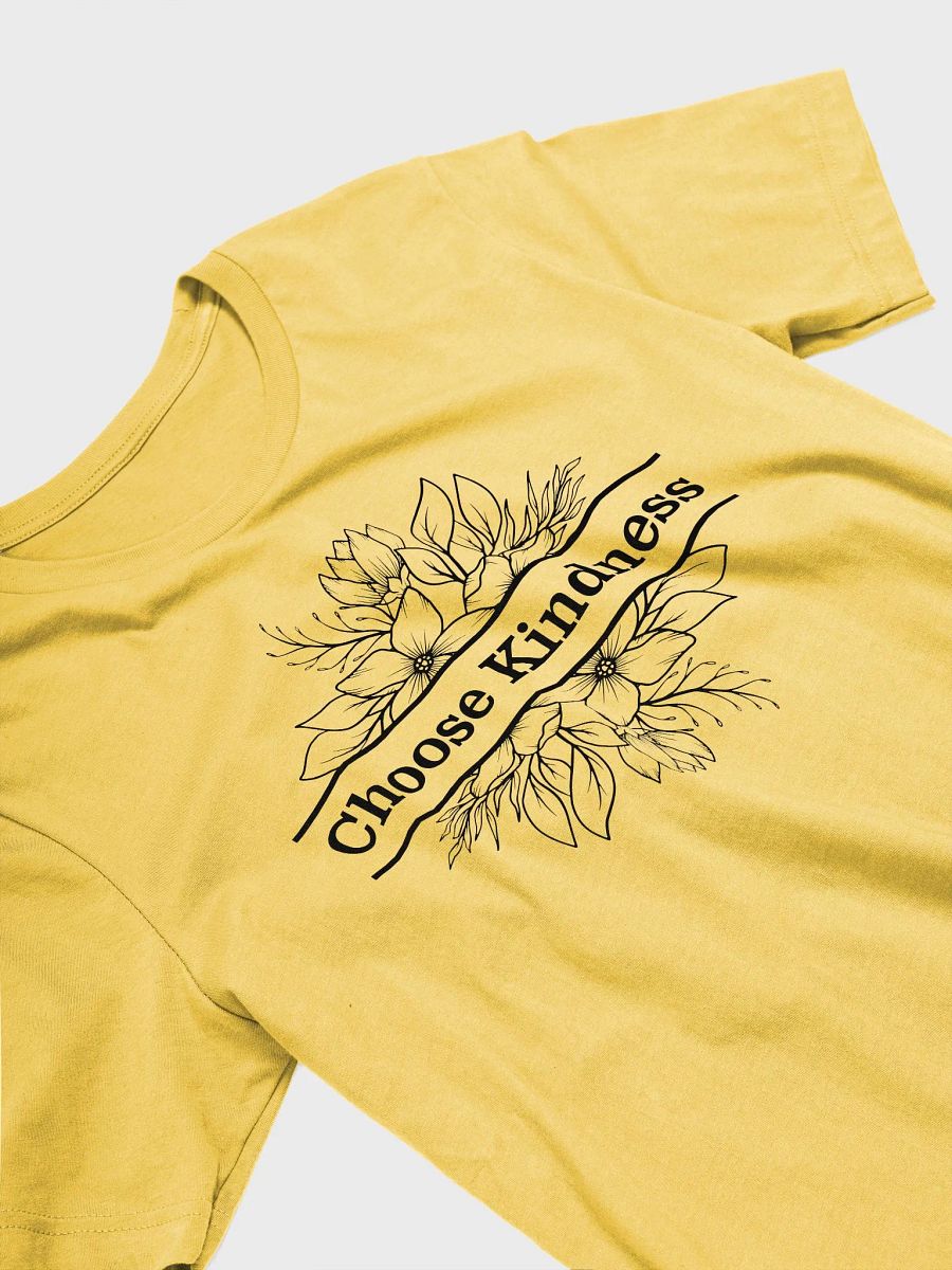 Choose Kindness Inspirational Floral T-Shirt product image (1)